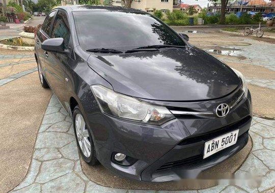 Grey Toyota Vios 2015 for sale in Cebu