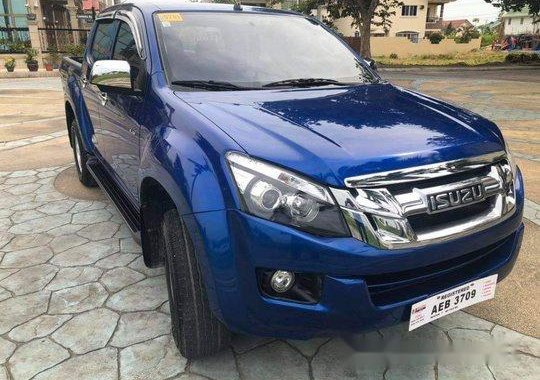 Blue Isuzu D-Max 2016 Manual Diesel for sale 