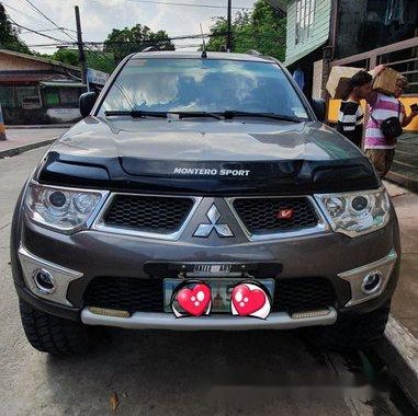 Sell Brown 2013 Mitsubishi Montero Sport Automatic Diesel 