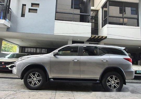 Silver Toyota Fortuner 2018 for sale in Quezon City 