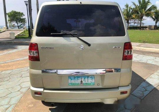 Selling Beige Suzuki Apv 2007 Automatic Gasoline 