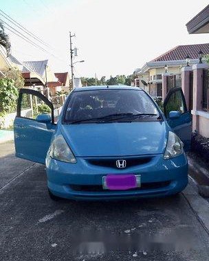 Selling Blue Honda Fit 2010 at 65000 km 