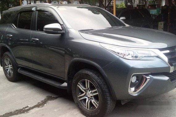 Sell Grey 2018 Toyota Fortuner at 24000 km 