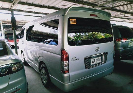 Silver Toyota Hiace 2016 Automatic Diesel for sale