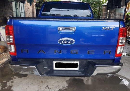 Sell Blue 2014 Ford Ranger at 99000 km 