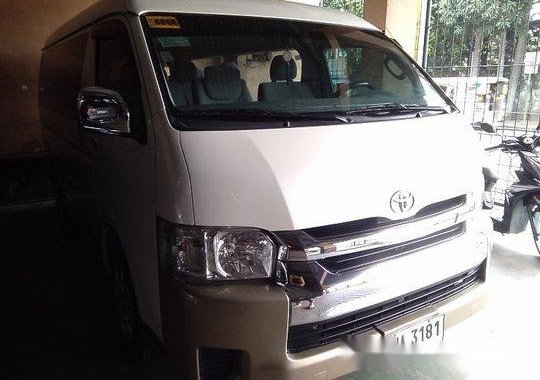 Sell White 2015 Toyota Hiace at 45386 km 