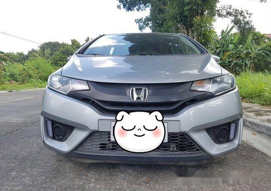 Silver Honda Jazz 2017 for sale in Quezon City