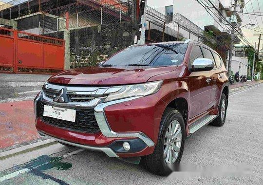 Selling Red Mitsubishi Montero Sport 2016 Manual Diesel at 33000 km 