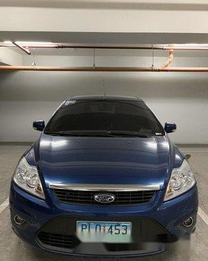 Blue Ford Focus 2011 Automatic Gasoline for sale 