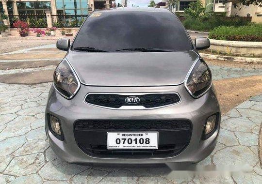 Sell Grey 2016 Kia Picanto in Cebu 