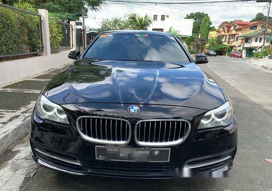 Black Bmw 520D 2016 Automatic Gasoline for sale  