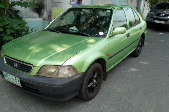 Green Honda City 1999 Automatic Gasoline for sale 