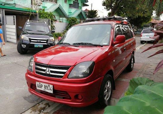 Selling Red Mitsubishi Adventure 2014 Manual Diesel at 32000 km 