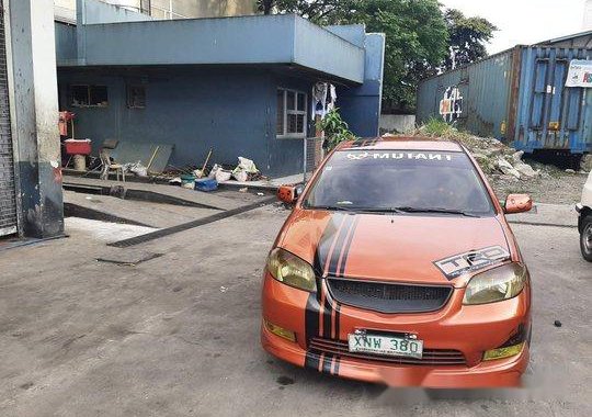 Orange Toyota Vios 2004 at 96000 km for sale