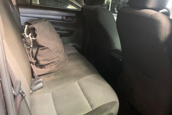 Black Toyota Hilux 2018 for sale in Quezon City
