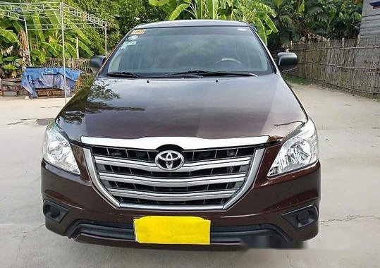 Sell Brown 2015 Toyota Innova at 43000 km