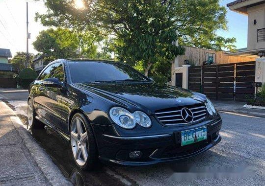 Selling Blue Mercedes-Benz CLK55 AMG 2004 at 47000 km 