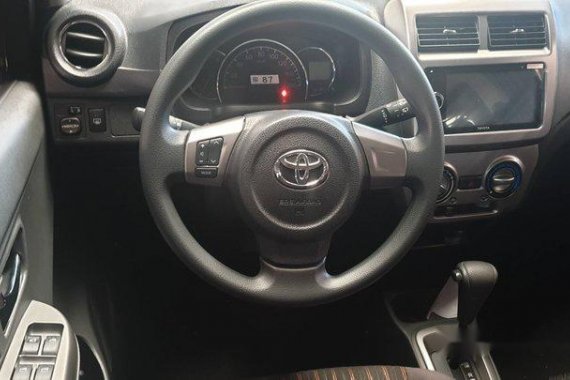 White Toyota Wigo 2019 Automatic Gasoline for sale 