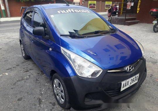 Blue Hyundai Eon 2014 for sale in Paranaque