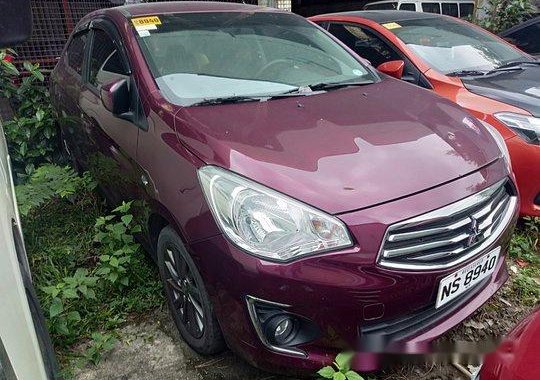 Sell Purple 2017 Mitsubishi Mirage g4 at 17000 km