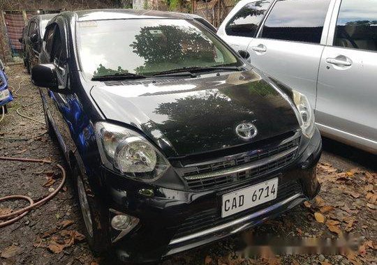 Sell Black 2017 Toyota Wigo at 12878 km 