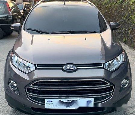 Selling Grey Ford Ecosport 2018 Automatic Gasoline 