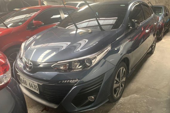 Blue Toyota Vios 2019 for sale in Quezon City