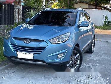 Selling Blue Hyundai Tucson 2014 at 100000 km