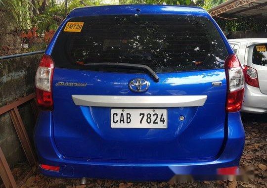Blue Toyota Avanza 2018 for sale in Quezon City