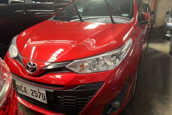 Sell Red 2018 Toyota Yaris in Quezon City