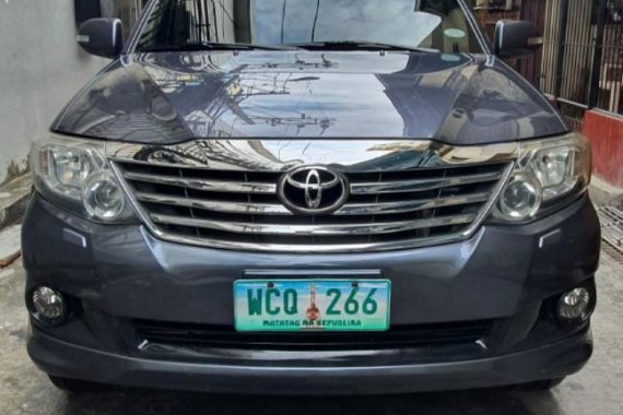 2013 Toyota Fortuner for sale in Manila