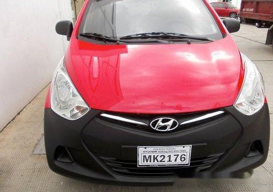 Red Hyundai Eon 2013 Manual Gasoline for sale 