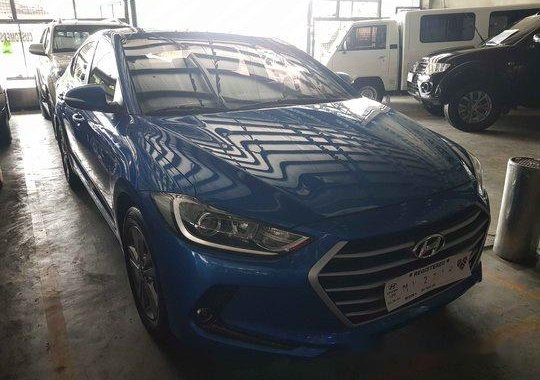 Selling Blue Hyundai Elantra 2018 in Marikina