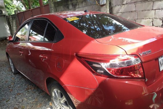 Sell Red 2018 Toyota Vios in Quezon City