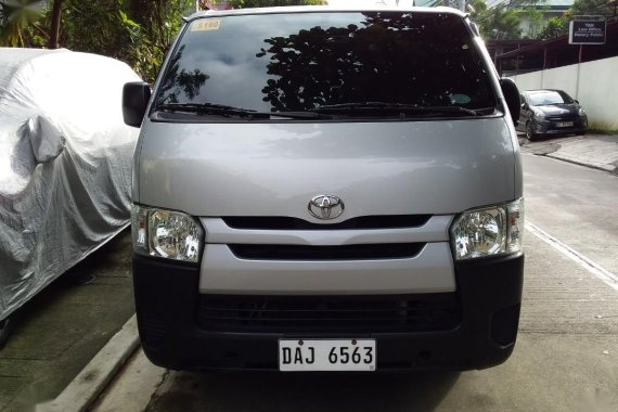 Silver Toyota Hiace 2019 for sale in Quezon City