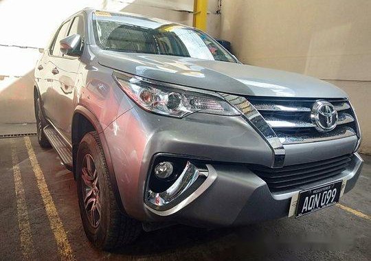 Selling Silver Toyota Fortuner 2017 Automatic Diesel 