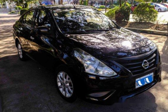 Black Nissan Almera 2016 for sale in Cebu City