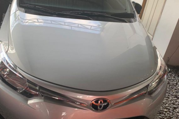 Silver Toyota Vios 2018 for sale in Quezon City