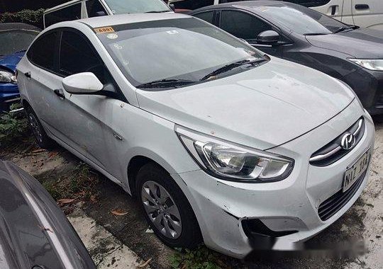 White Hyundai Accent 2018 for sale in Quezon City