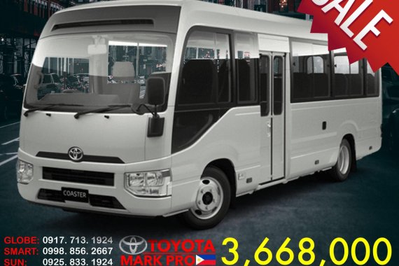 New Toyota Coaster Minibus MT