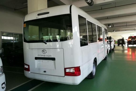 New Toyota Coaster Minibus MT