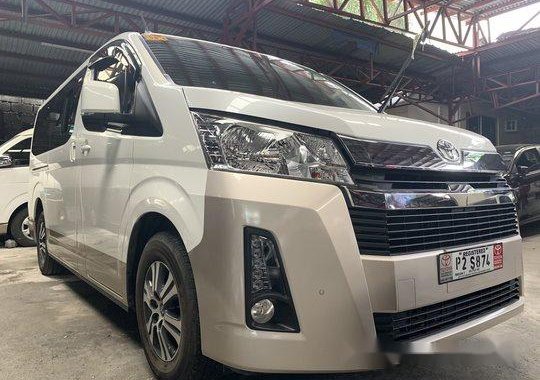 White Toyota Hiace 2019 for sale in Quezon City