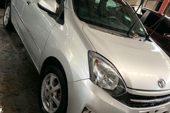 Silver Toyota Wigo 2016 for sale in Quezon City