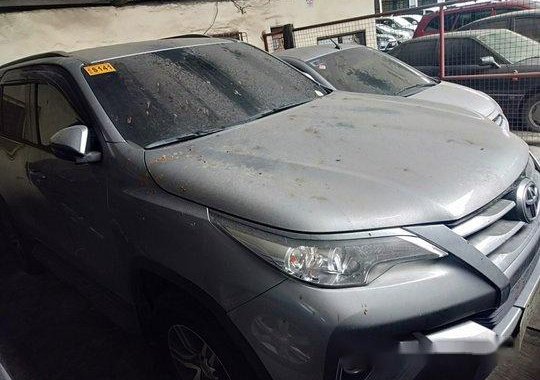 Silver Toyota Fortuner 2018 for sale in Quezon City