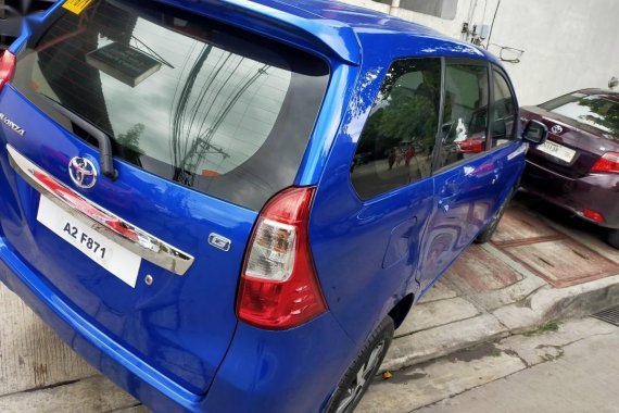 Selling Blue Toyota Avanza 2018 in Quezon City