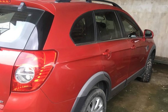 Red Chevrolet Captiva 2011 for sale in Quezon City