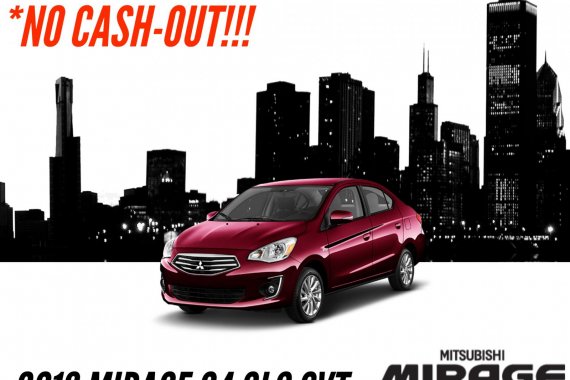 Brand New Mitsubishi Mirage G4 @ Zero Downpayment