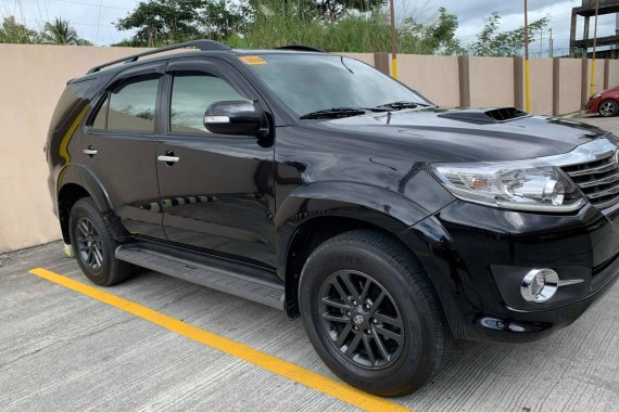 Toyota Fortuner G 2015 Dsl At Black Series at 19,500 Mileage only