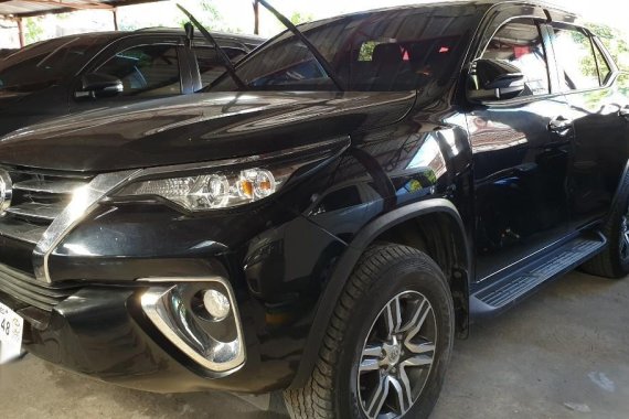 Sell Black 2017 Toyota Fortuner in Quezon City 