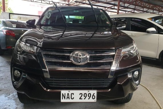 Sell Brown 2017 Toyota Fortuner in Quezon City 